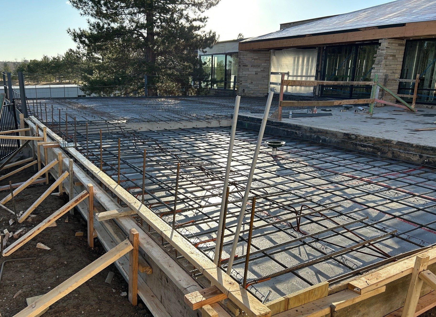 A completed Waner Construction project