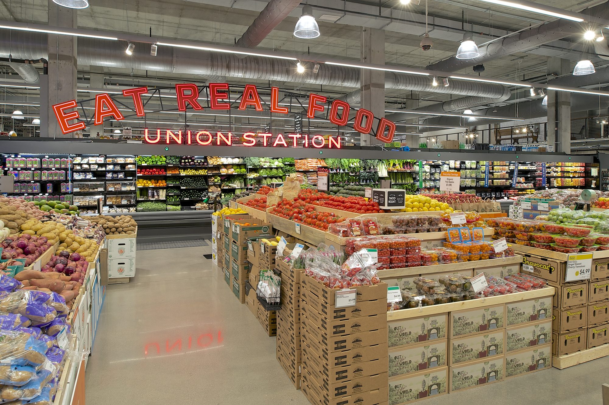 Whole Foods Market at Union Station, a Waner commercial construction project