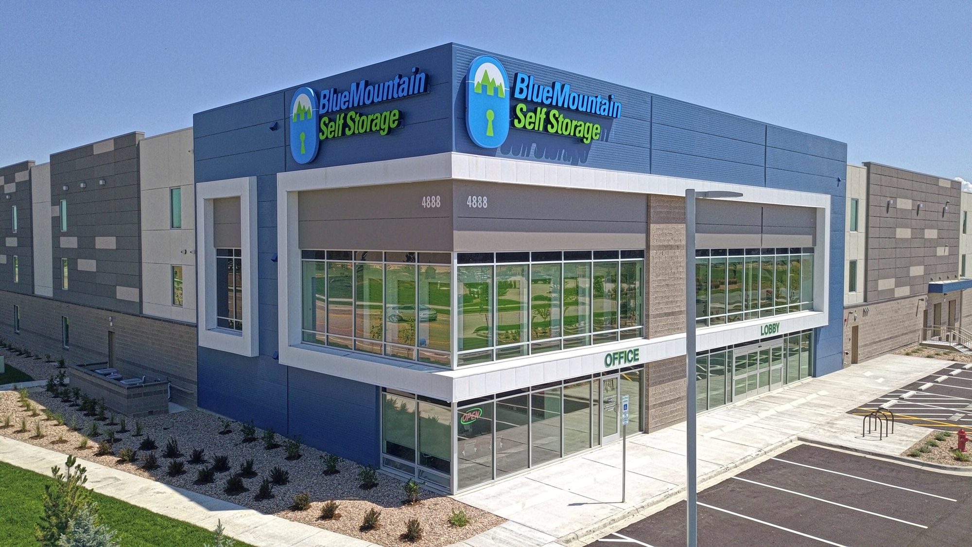 Blue Mt. Storage - Johnstown — Self Storage project by Waner Construction